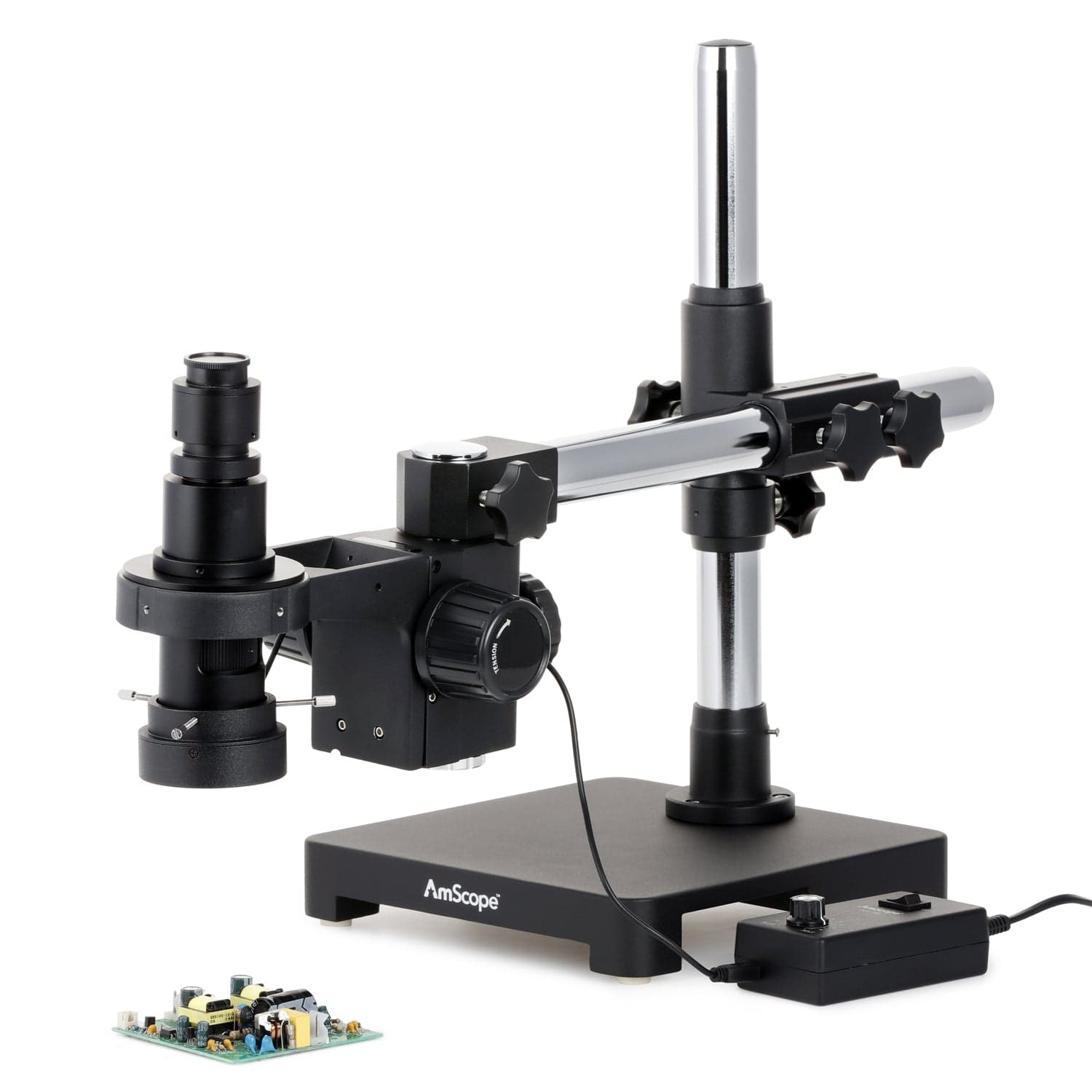 0.7X-5X Zoom 3.1MP USB Digital Inspection Microscope + Ring Light