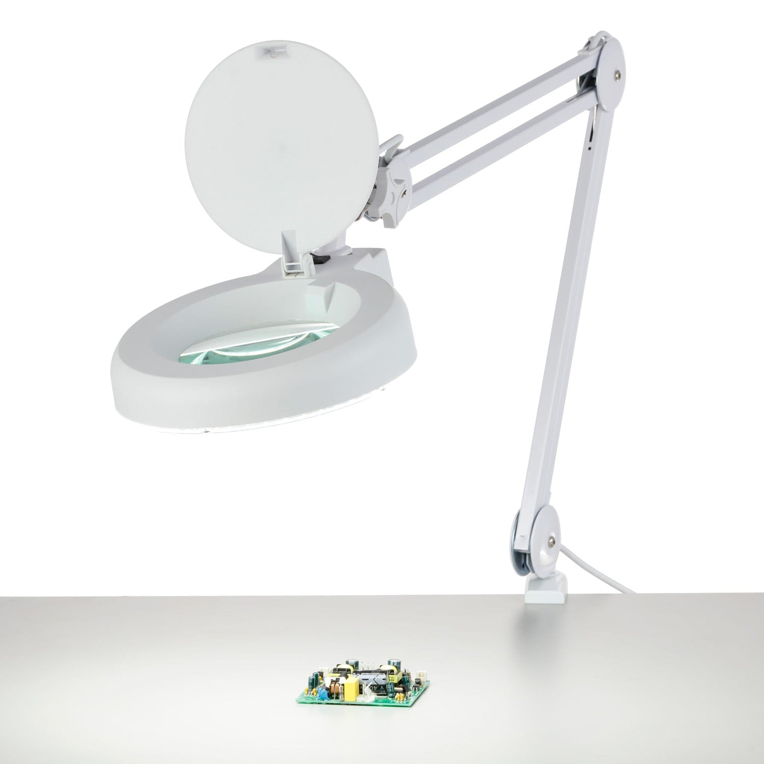 10X Magnifying Lamp Magnifying Glass with Light and Stand