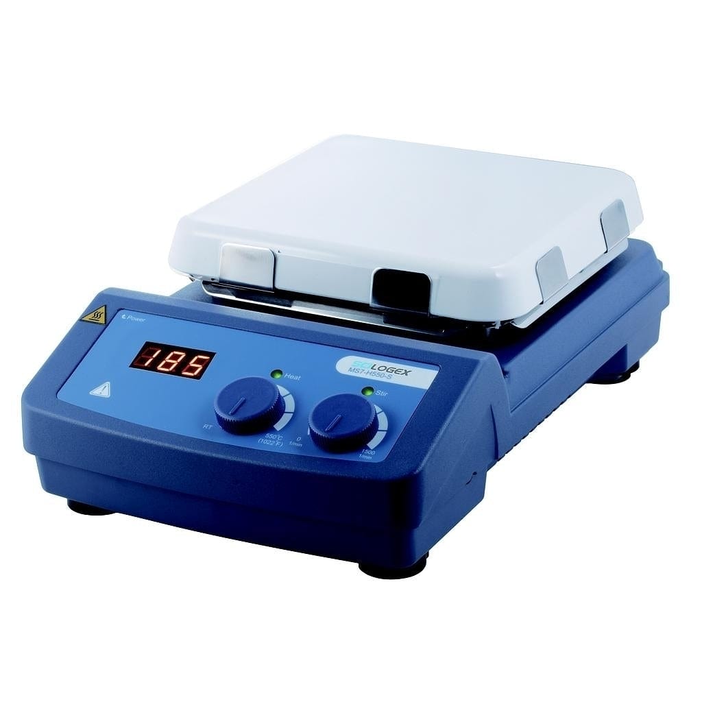 Maccx Magnetic Stirrer Hot Plate with Support Stand, 5.3 inch Digital  Hotplate, Max 536℉/280℃, LED Panel, Temperature Control & Speed Adjust,  1500 RPM