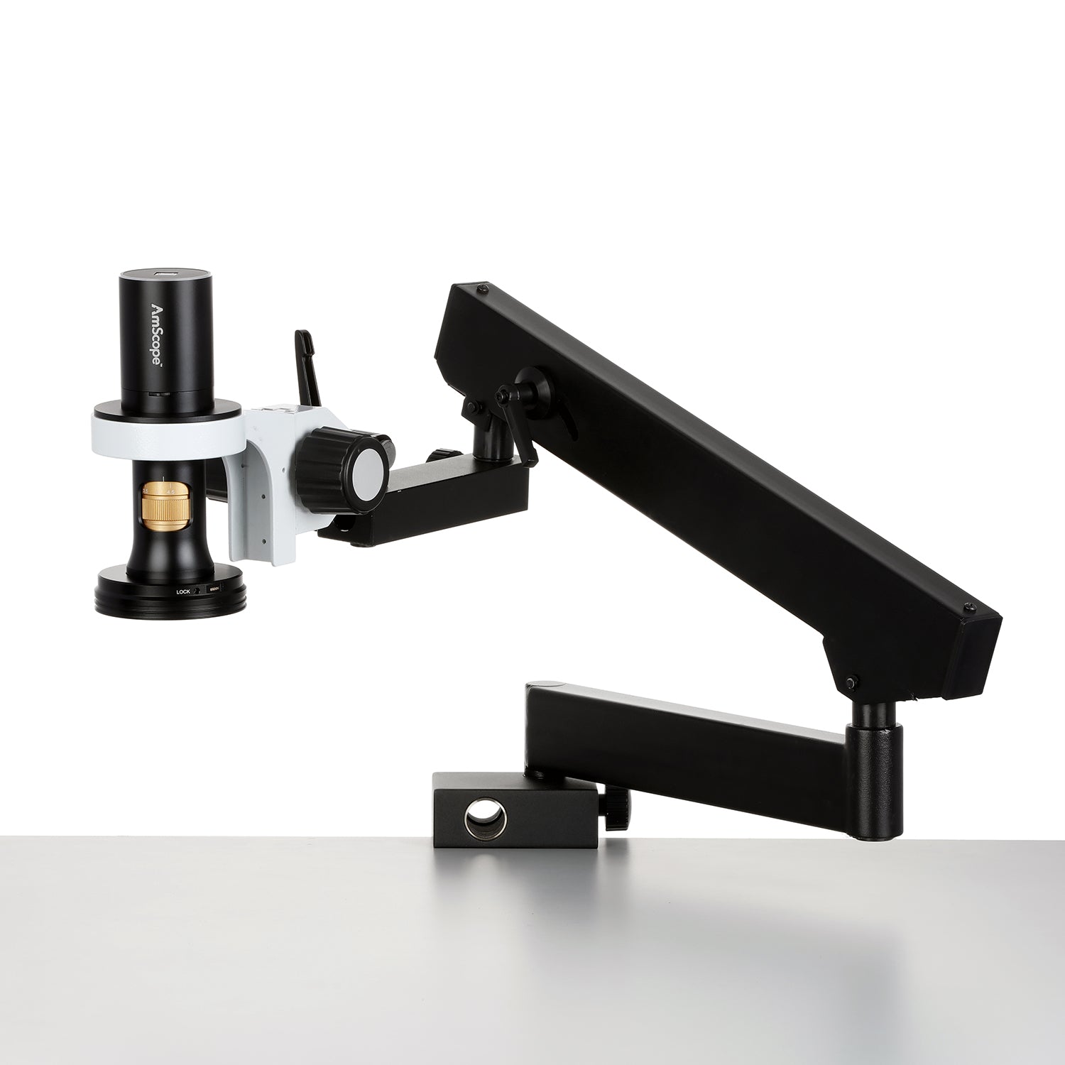 USB digital microscope DM6 incl. sturdy microscope stand at