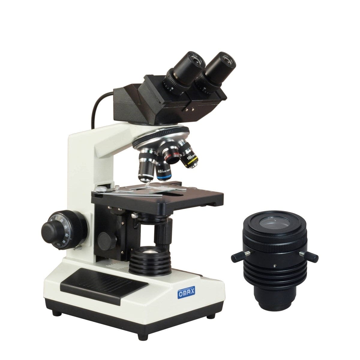 40X-2500X Microscope Monoculaire 4 Objectifs Advanced