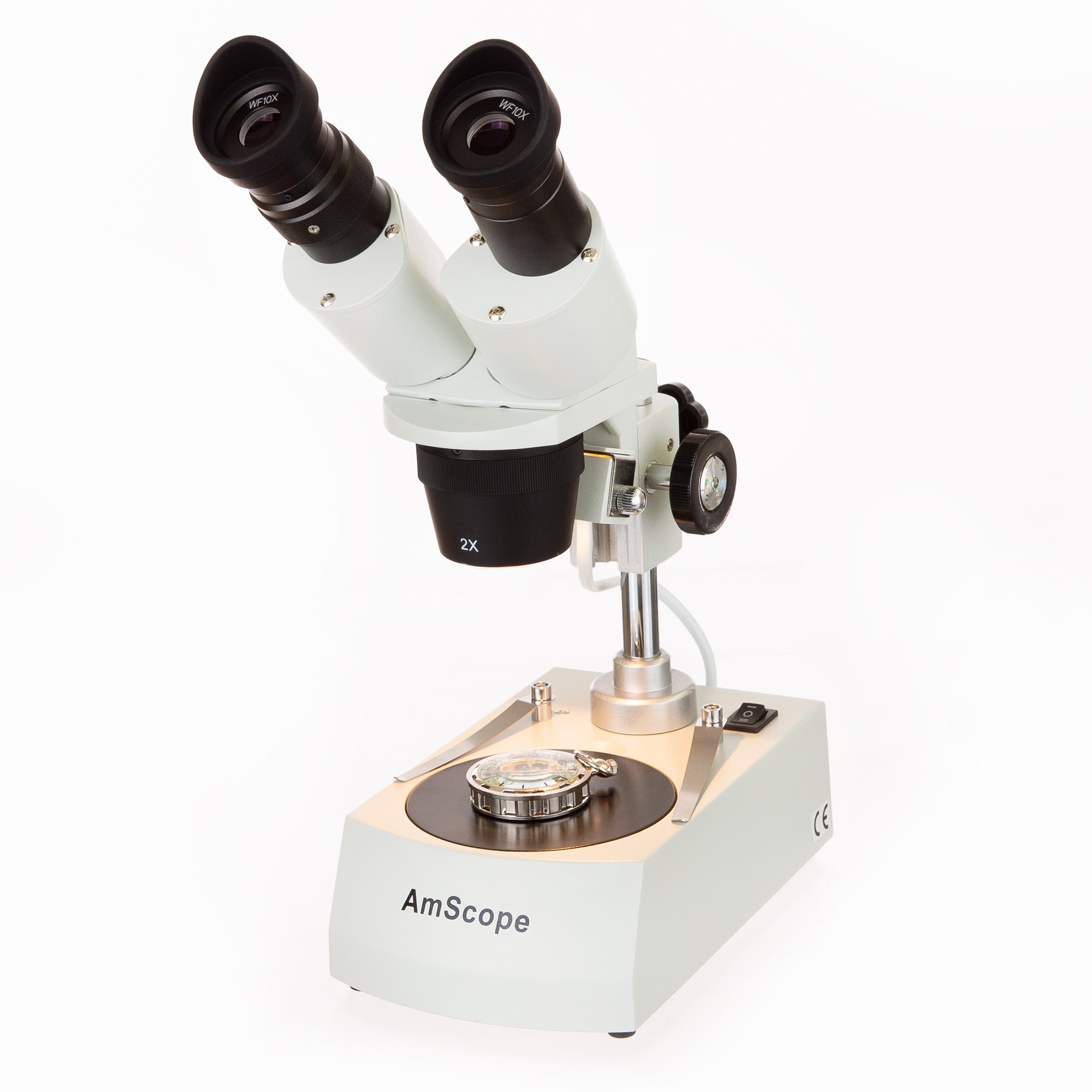 Student Binocular Stereo Microscope 20X-40X-80X – AmScope