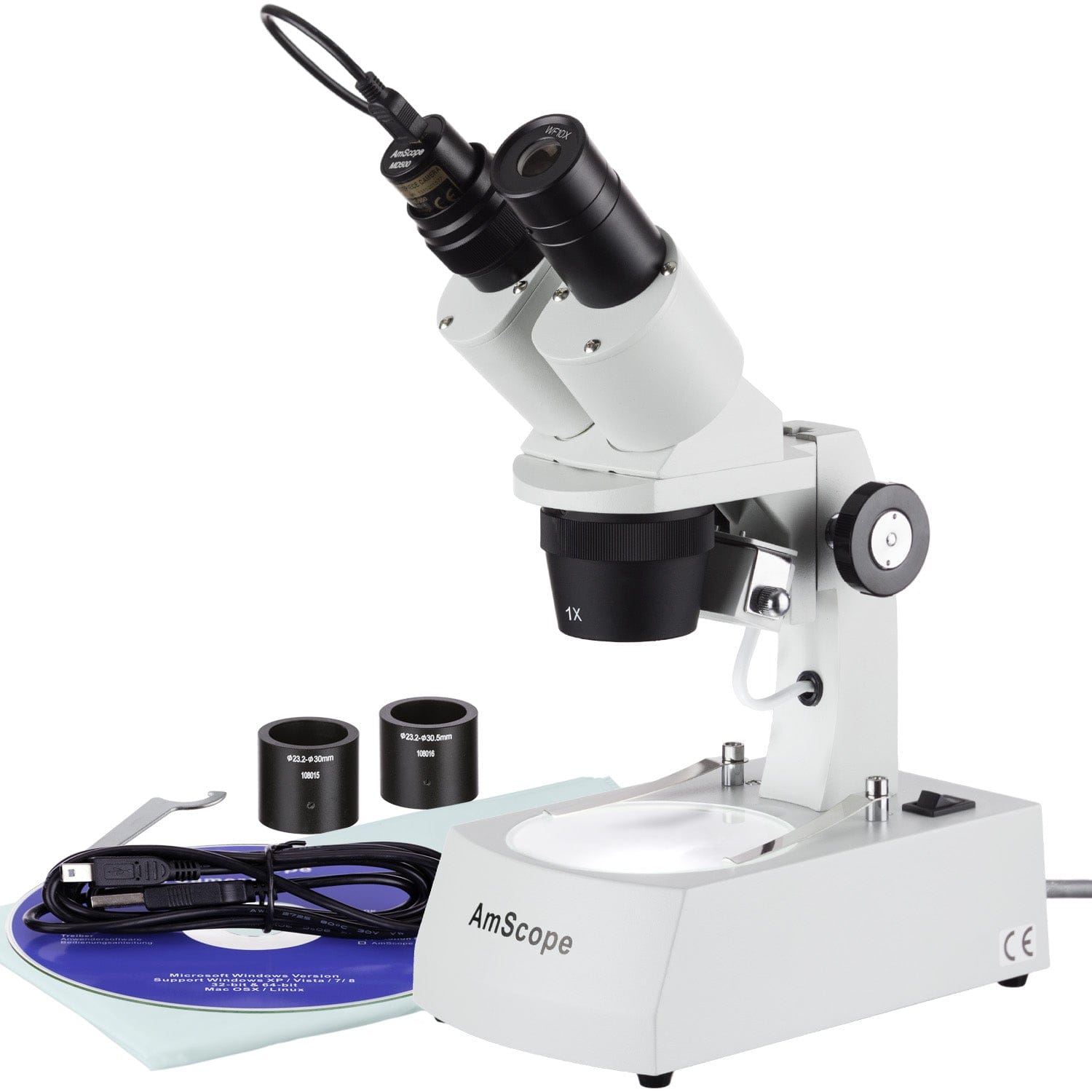 MICROSCOPE DE POCHE GROSSISSEMENT 30x AVEC ECLAIRAGE INTEGRE - Sodipro