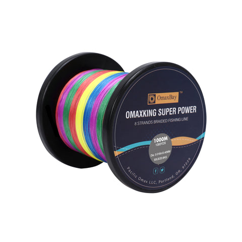 X8 Braided Fishing Line-546yds-Multi Color – OmaxBay