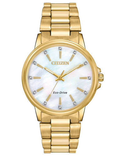 NEW Citizen Chandler EW2522-51D Ladies 30mm Bracelet Watch MSRP $295