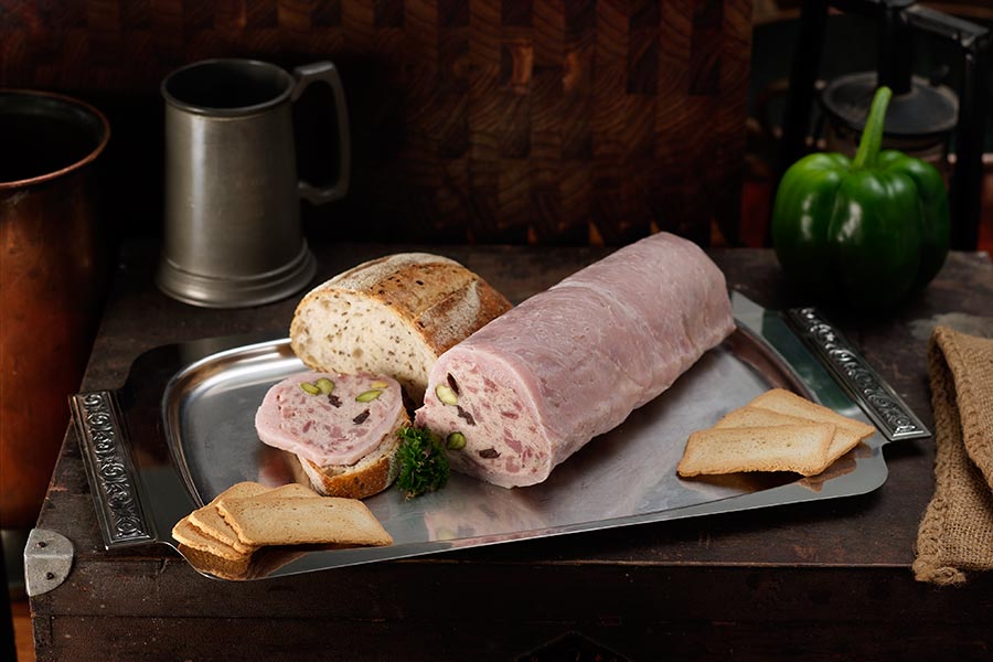 Turkey, Chicken & Cranberry Terrine