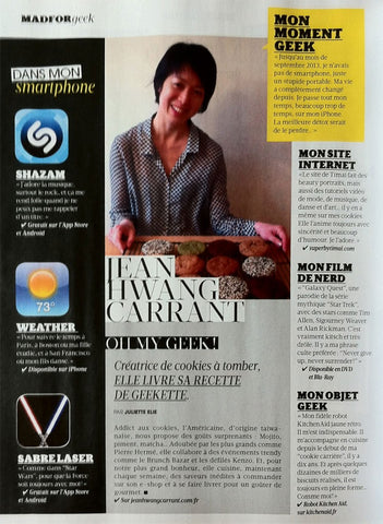 Presse - Jean Hwang Carrant - Cookie Love