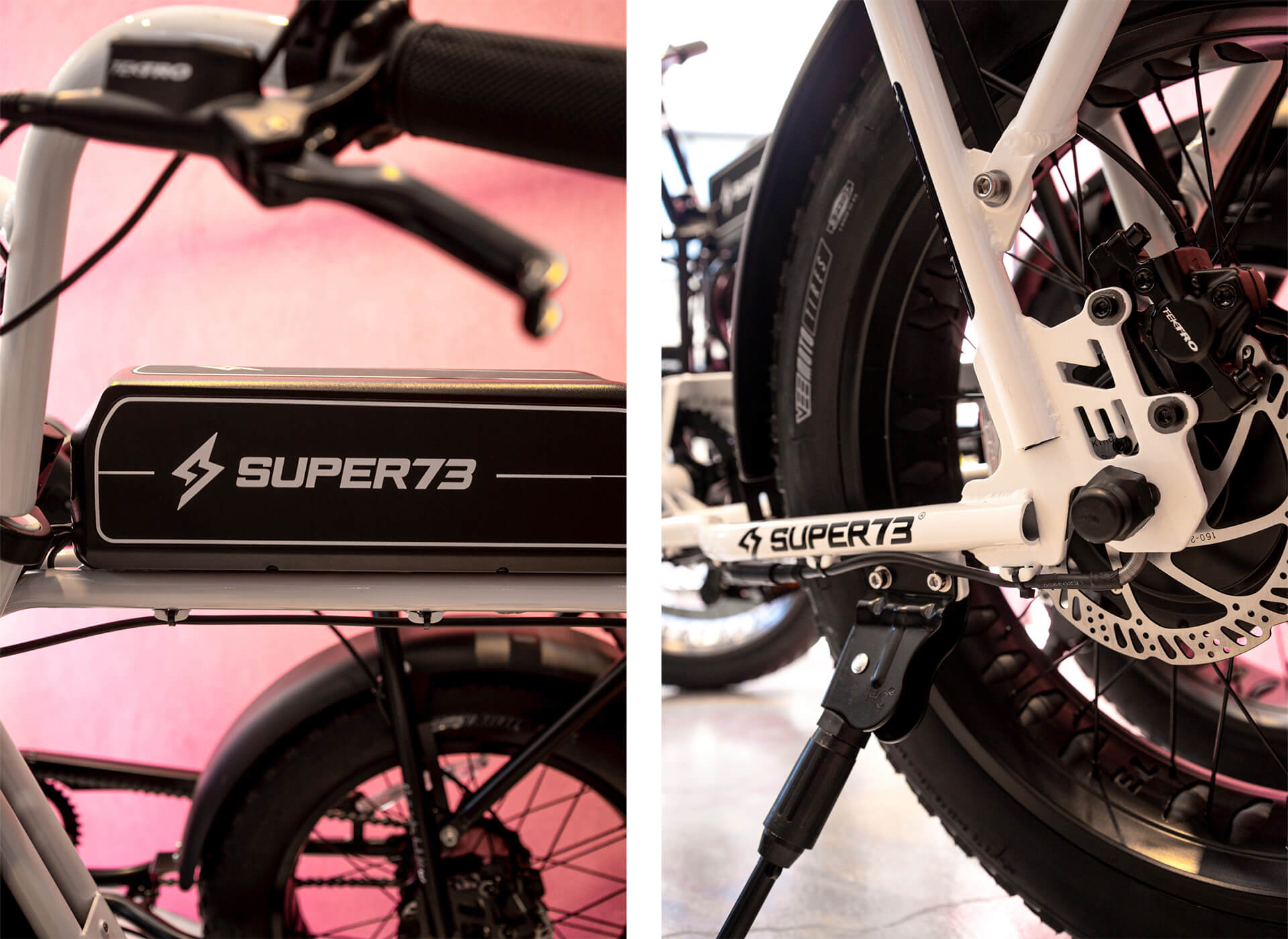 スーパー73の電動自転車のSG-1のディテール
