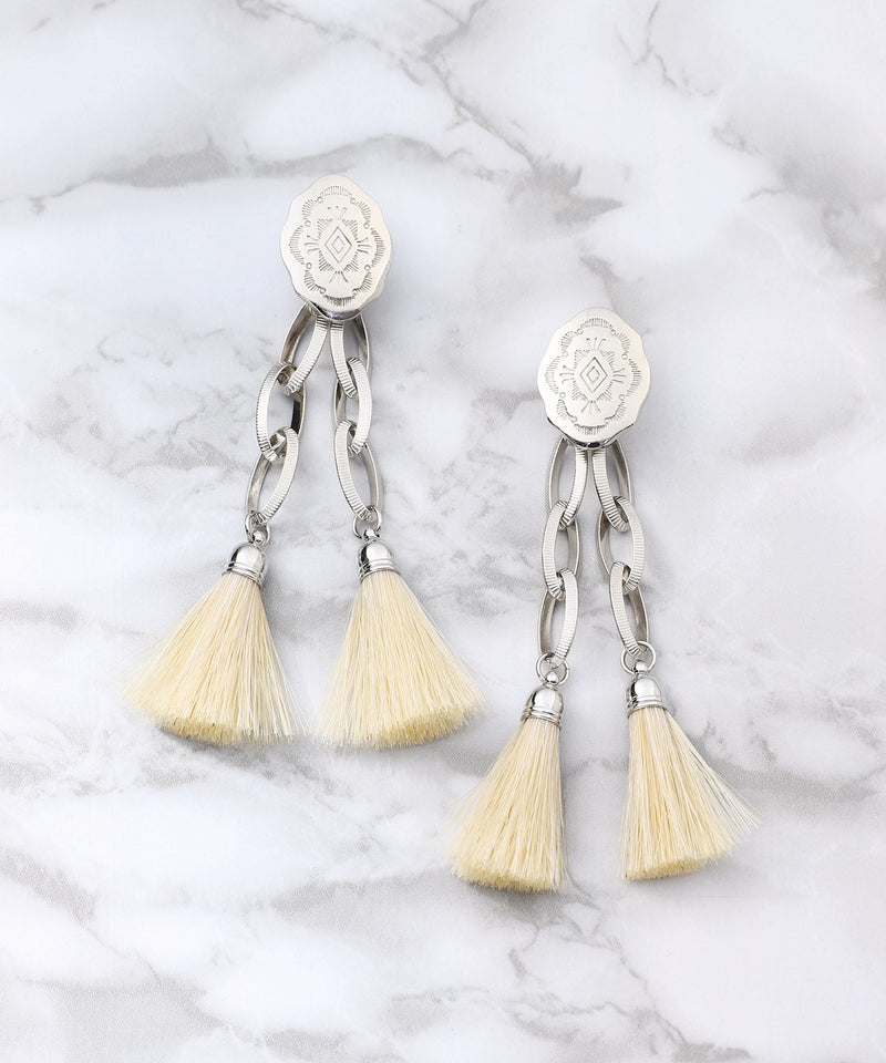 新作多数 TOGA PULLA CHAIN FRINGE EARRINGS hirota.com.br