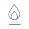 Candle Care Warning Icon