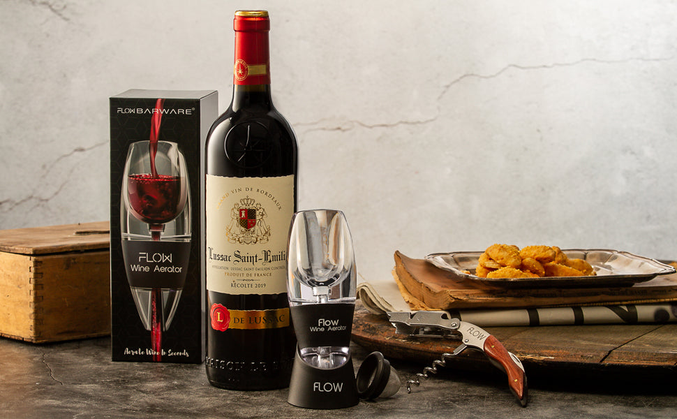 FLOW Wine aerator with Base