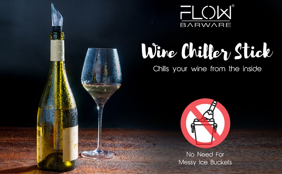 FLOW Wine Cooler Stick, Wine Chiller Rod