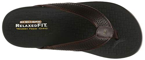 skechers mens pelem emiro flip flops