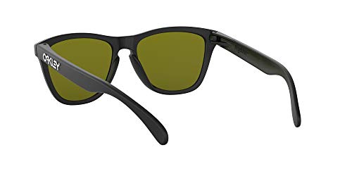 Oakley OO9013 Frogskins Square Sunglasses, Matte Black/Violet Iridium, –  NineFit - Israel