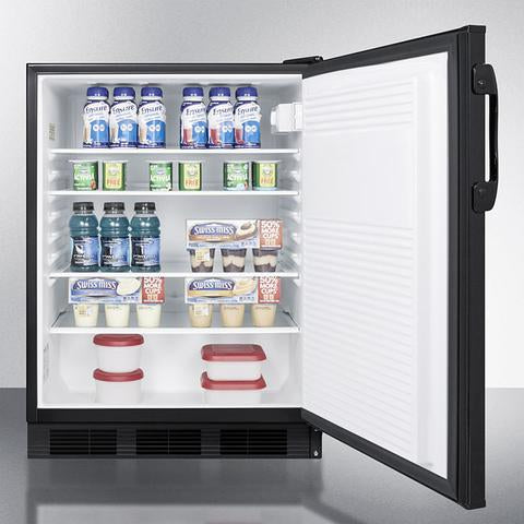 Accucold 24" Wide All-Refrigerator ADA Compliant