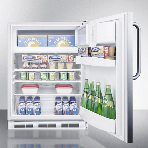 Accucold 24" Wide Refrigerator-Freezer ADA Compliant