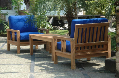 Anderson Teak SouthBay Deep Seating 3-Pieces Conversation Set B - Set-257