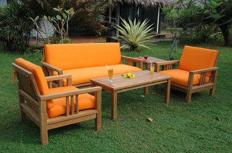 Anderson Teak SouthBay Deep Seating 5-Pieces Conversation Set B - Set-252