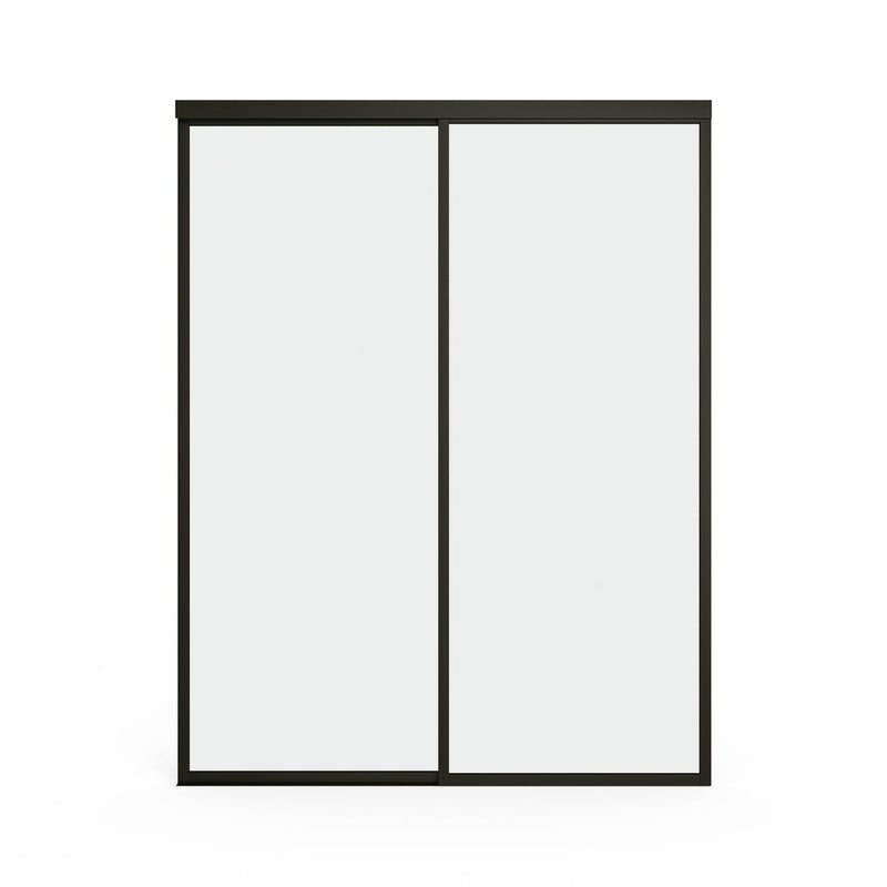 Doors22 108x96 Glass Sliding Room Divider Clear 3 Panels