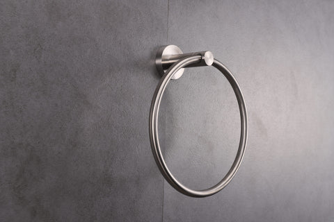 Nera Stainless Steel Towel Ring