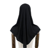 Fertig Hijab "Combi" Schwarz