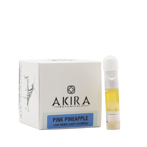 Pink Pineapple - THCa Live Resin Cartridge - Akira Botanicals