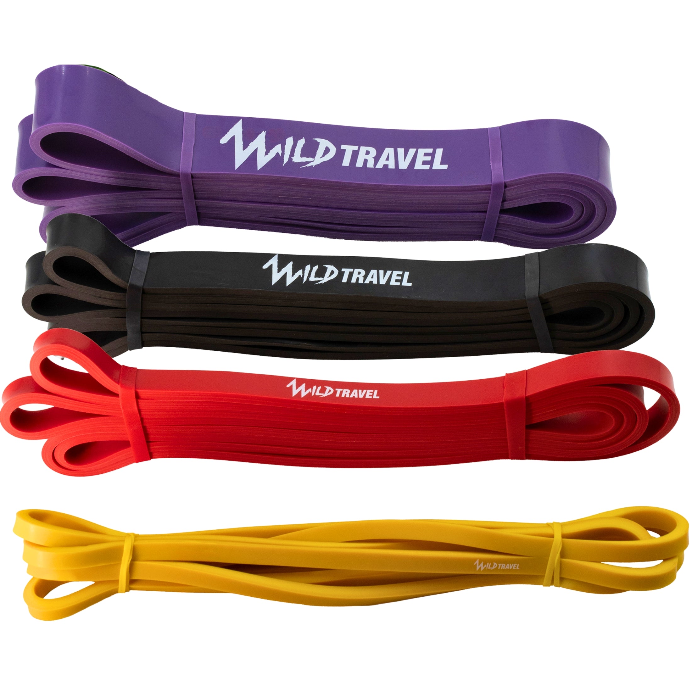 Bandas Elásticas de Resistencia KIT 4 BANDAS – Wild Travel Chile