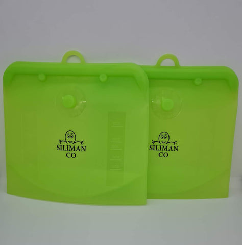 2 pack 1000ml Lime green