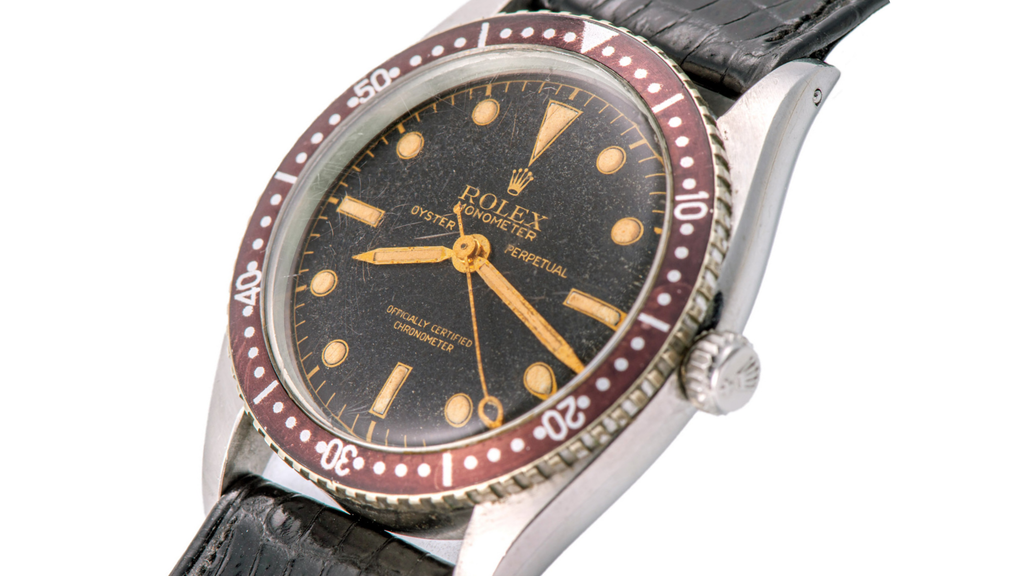 vintage 1950s Rolex Turnograph ref. 6202 from Antiquorum