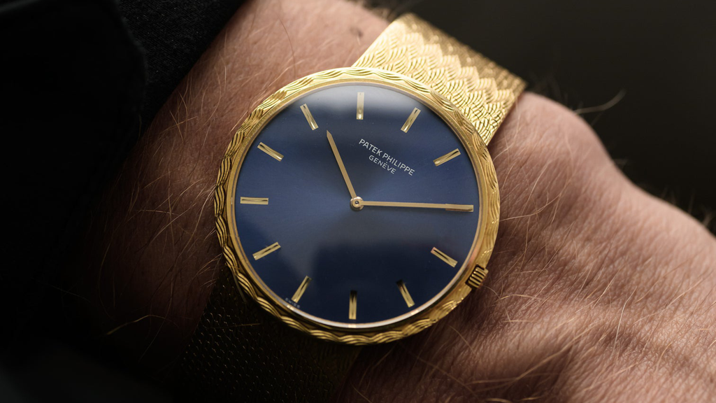rare vintage 1970s Patek Philippe bracelet watch