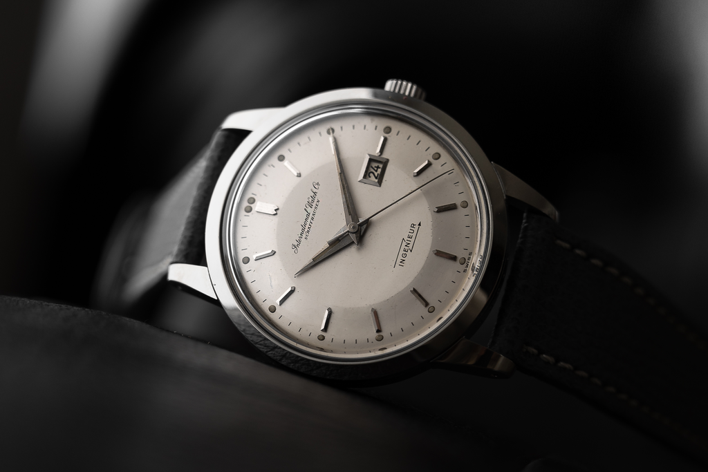 IWC Ingenieur ref. 666AD with white dial and date