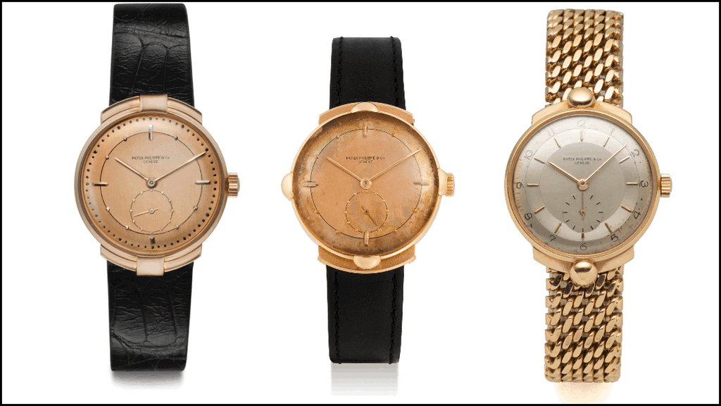 GIF illustrating the Comet nature of these Patek Philippe references