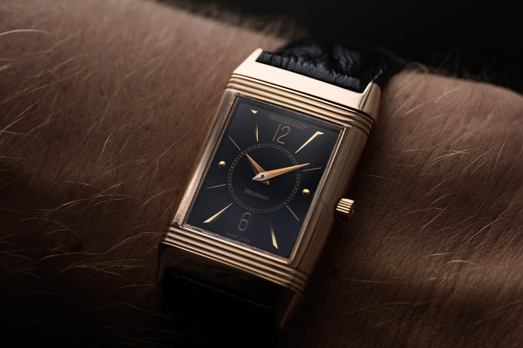 Neo-vintage Jaeger-LeCoultre Reverso in rosegold