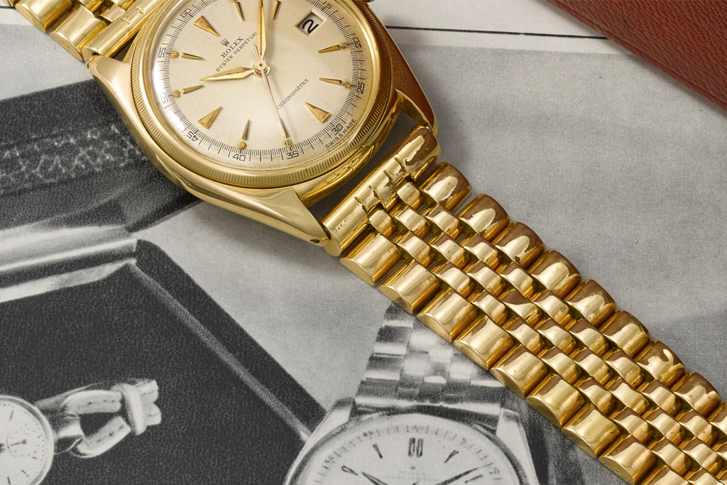 Rolex ref. 4467 Jubilee bracelet study