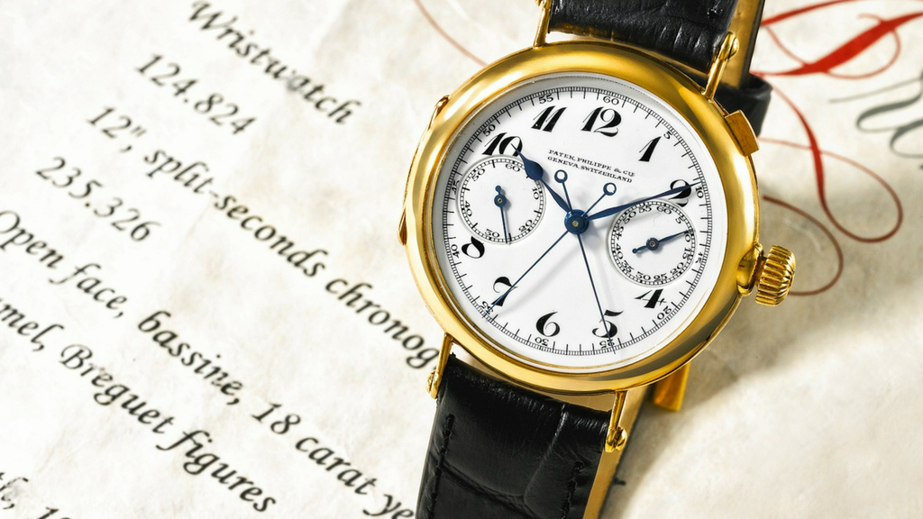 A Prototype Patek Philippe Split Second Chronograph from the 1920s