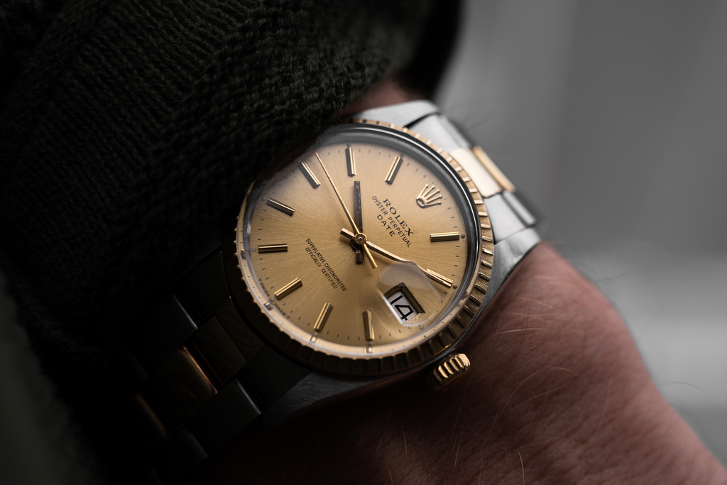 vintage 1970s Rolex 1535 Oyster Perpetual Date