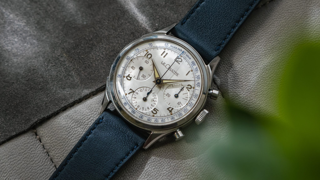 Valjoux 72 powered LeCoultre chronograph ref. E335