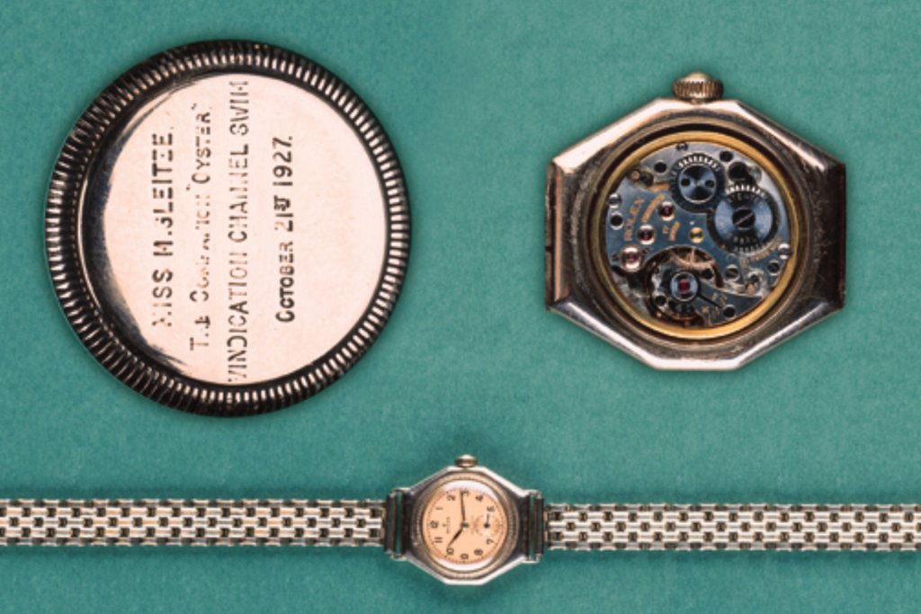 The original Rolex Oyster watch Mercedes Gleitze Vindication Channel Swim from Christie's