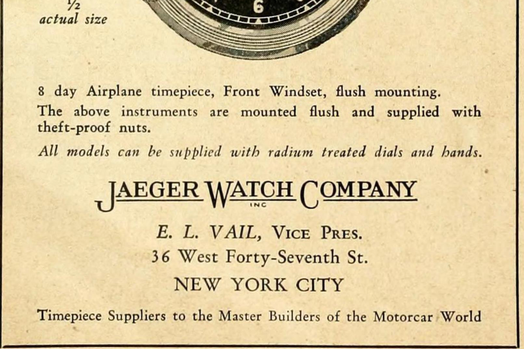 vintage Jaeger advertorial from the 1930s
