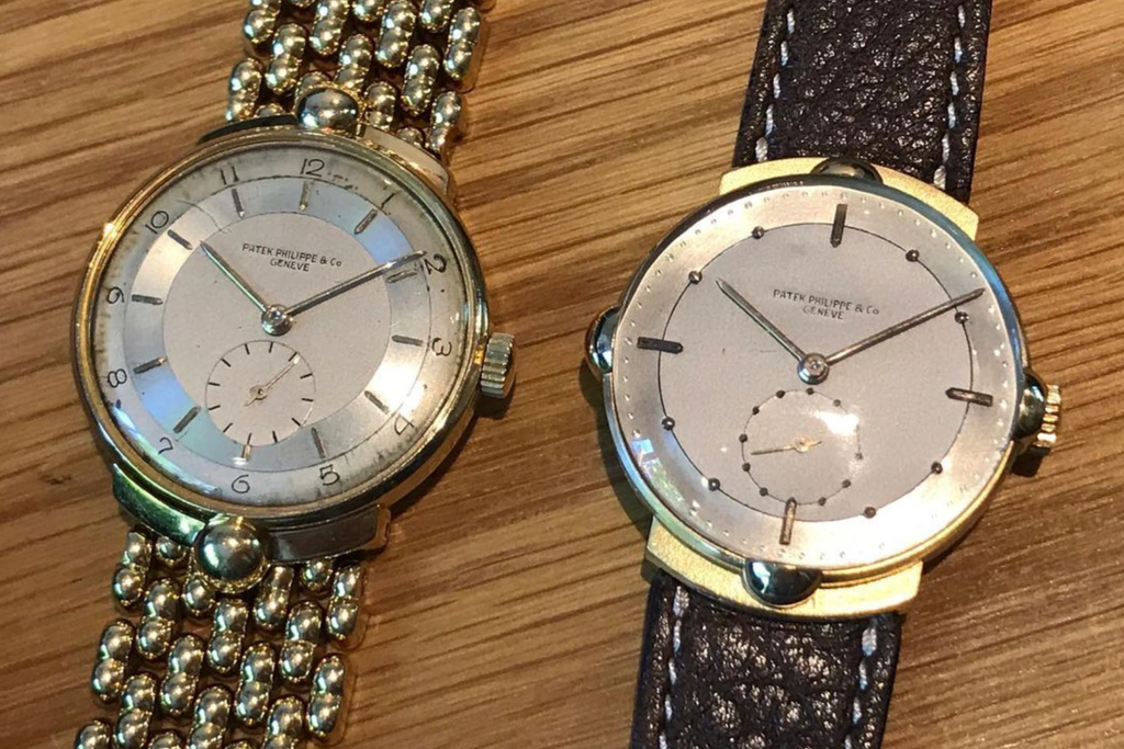 Duo of Patek Philippe Comet pieces - reference 1540 and 1550