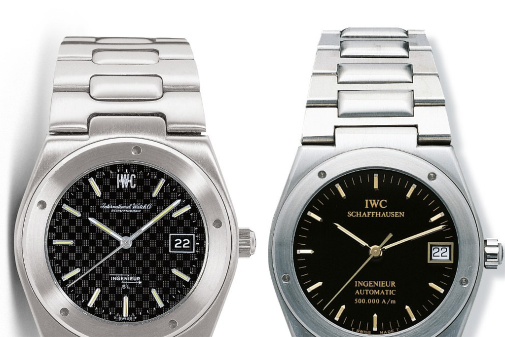 Comparison of vintage IWC Ingenieur bracelet types