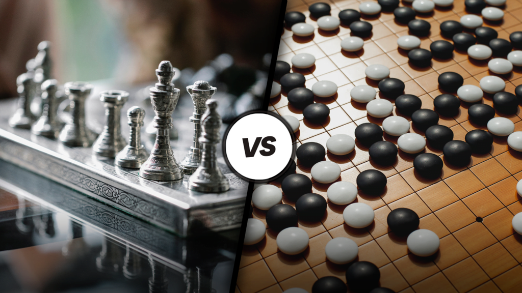 Comparing the two ancient games of Chess and Go