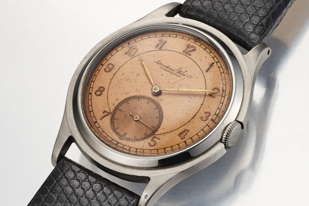 vintage 1942 IWC Hermet in steel from Christie's Geneva May 2021