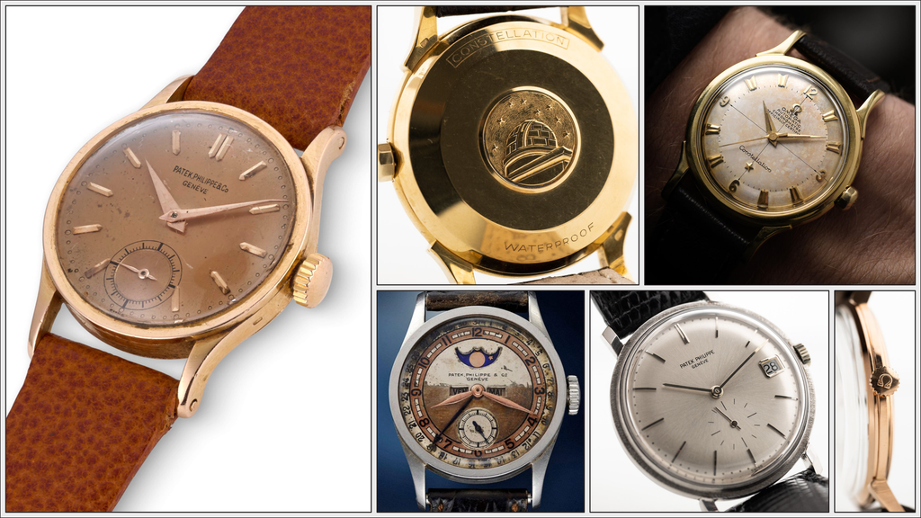 Example vintage watches with cases made by Antoine Gerlach in Geneva