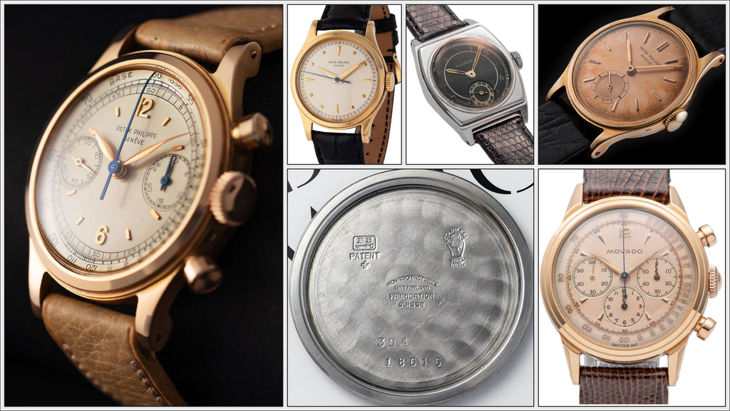 Several vintage Taubert and Borgel designed wristwatches