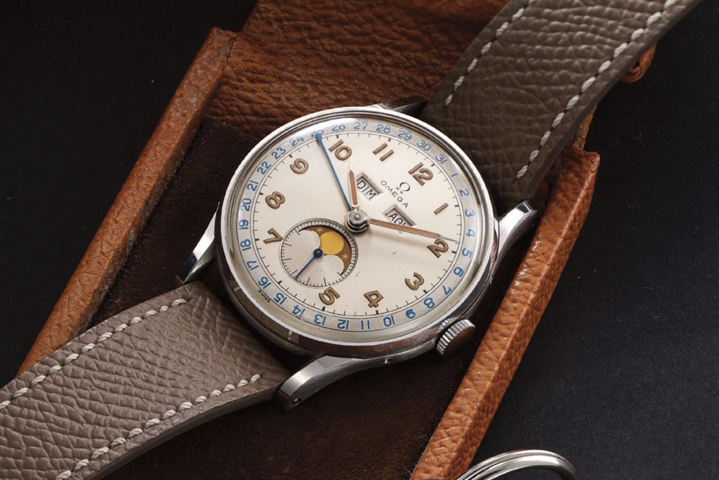 Phillips Auction - 1948 vintage Omega Cosmic