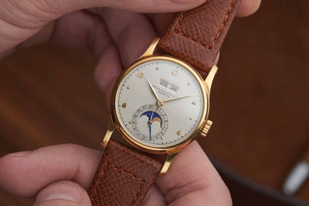 Phillips Auction - 1945 Patek Philippe 1526 in yellow gold