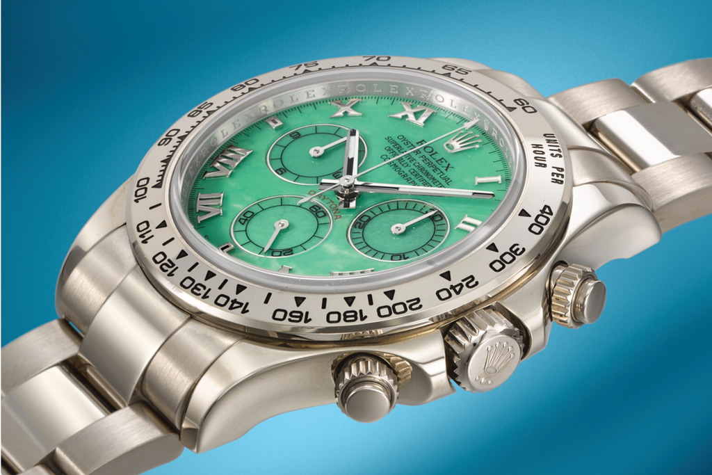 Christie's Auction - Rolex Daytona green Chrysoprane 116509