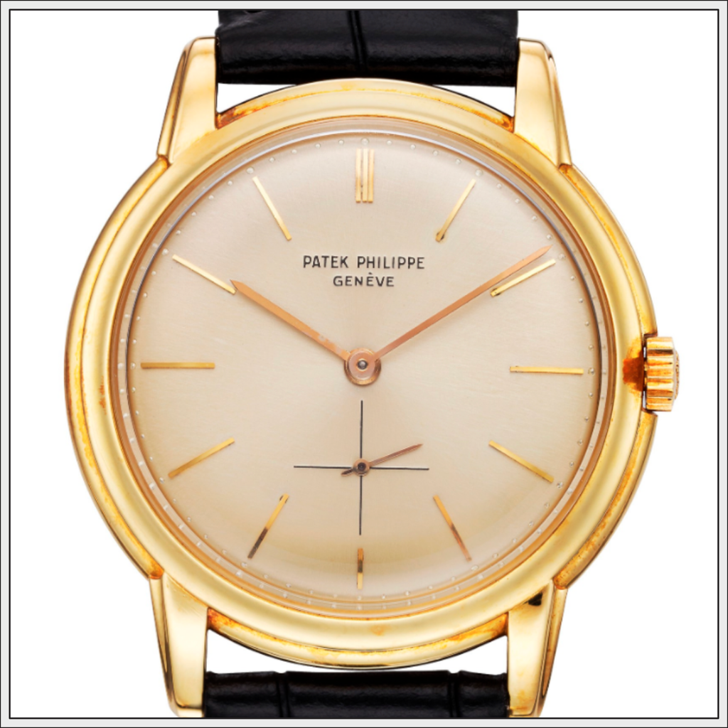 stunning 1950s Patek Philippe ref. 2551 with stepped case