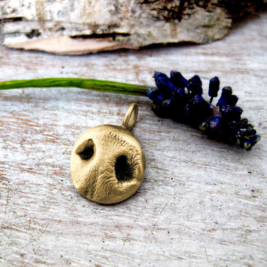 Dog nose clearance print necklace